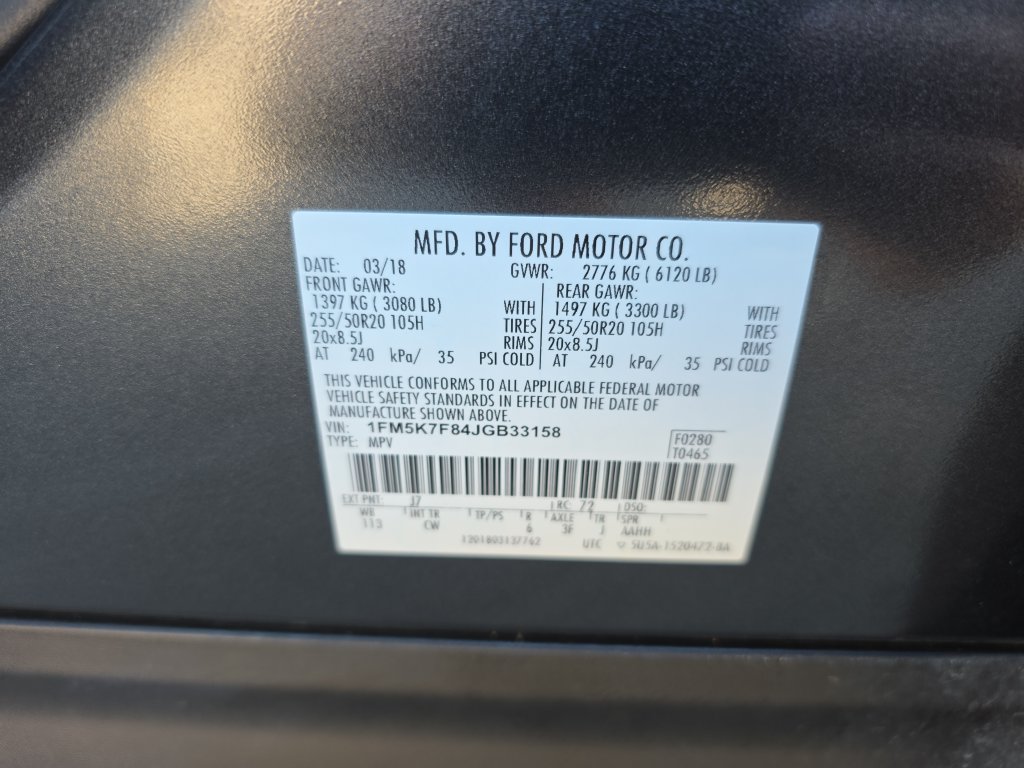 Used 2018 Ford Explorer Limited FWD image 15