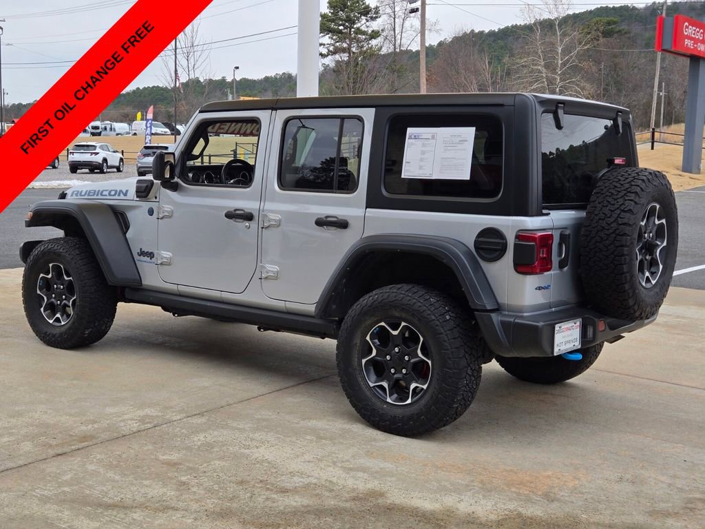 Used 2023 Jeep Wrangler Unlimited Rubicon 4xe w/ Cold Weather Group AWD/4WD image 3