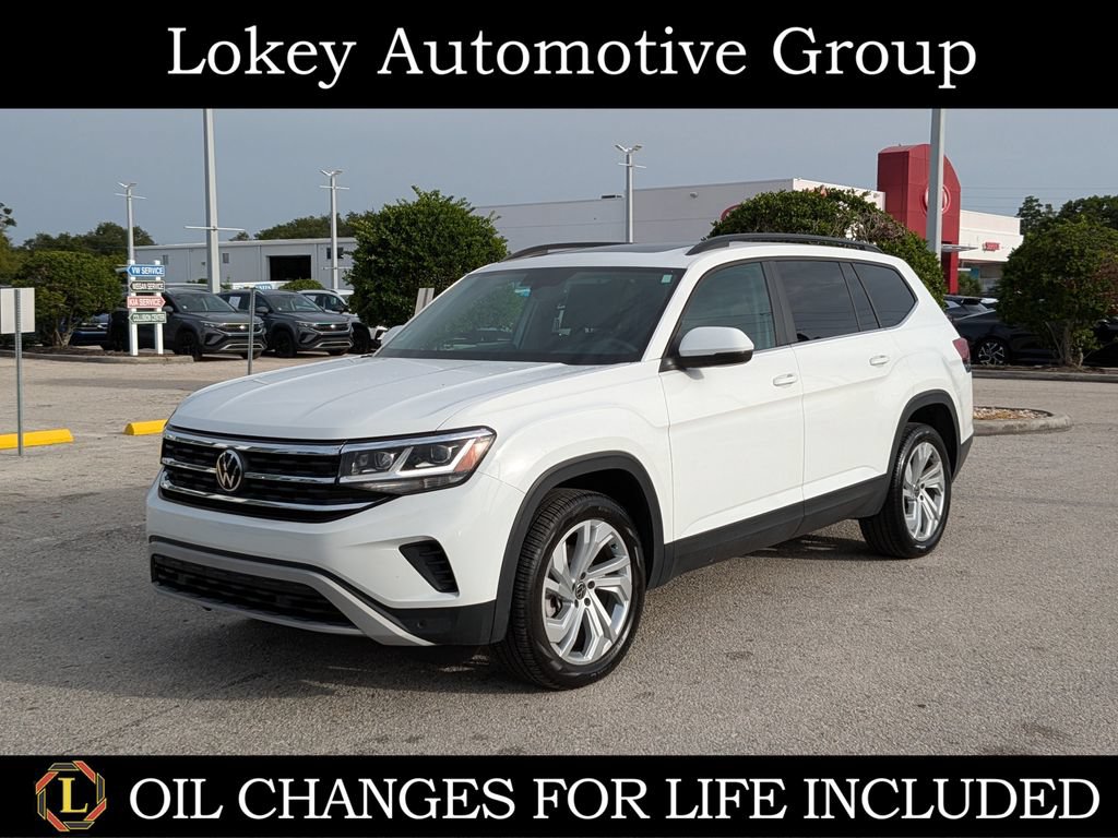 Certified 2023 Volkswagen Atlas SE w/ Panoramic Sunroof Package