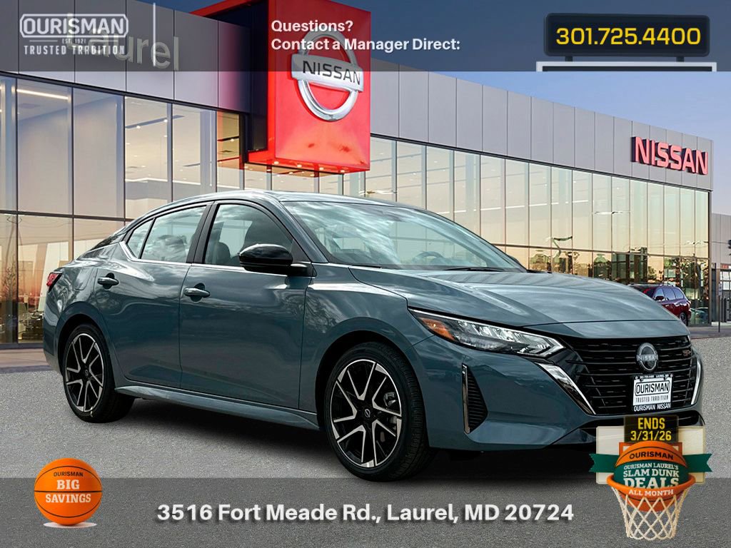 New 2025 Nissan Sentra SR w/ SR Premium Package