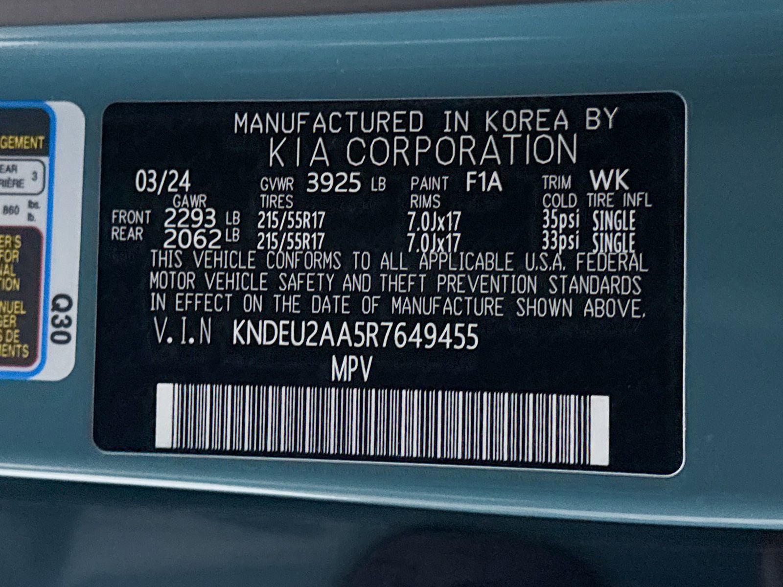 Certified 2024 Kia Seltos S FWD image 38