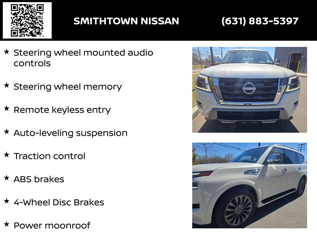 Certified 2024 Nissan Armada Platinum w/ Captain's Chairs Package image 9