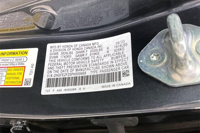 Certified 2023 Honda Civic LX image 32