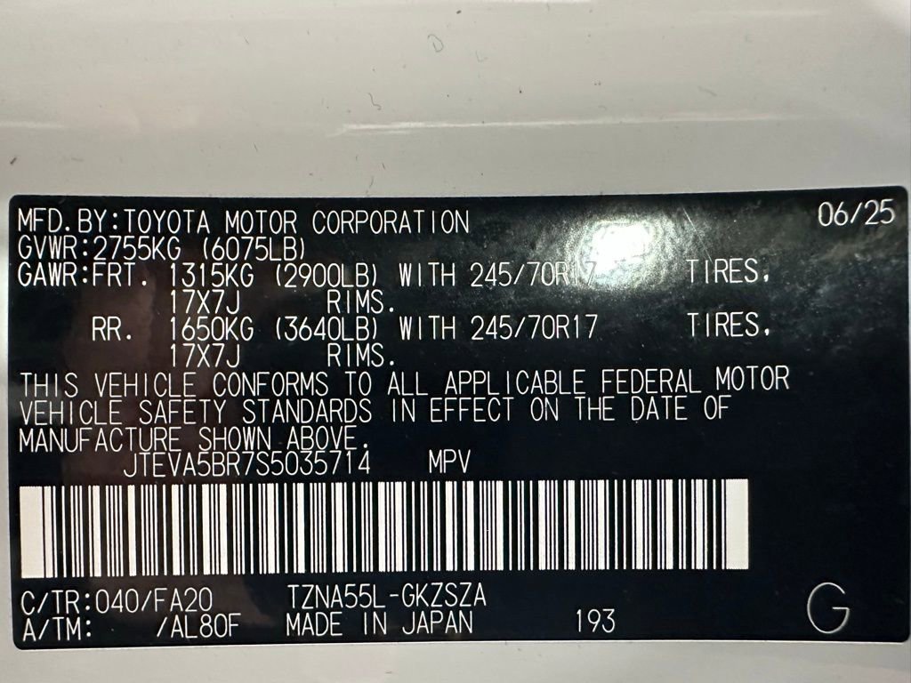 Used 2025 Toyota 4Runner SR5 image 11