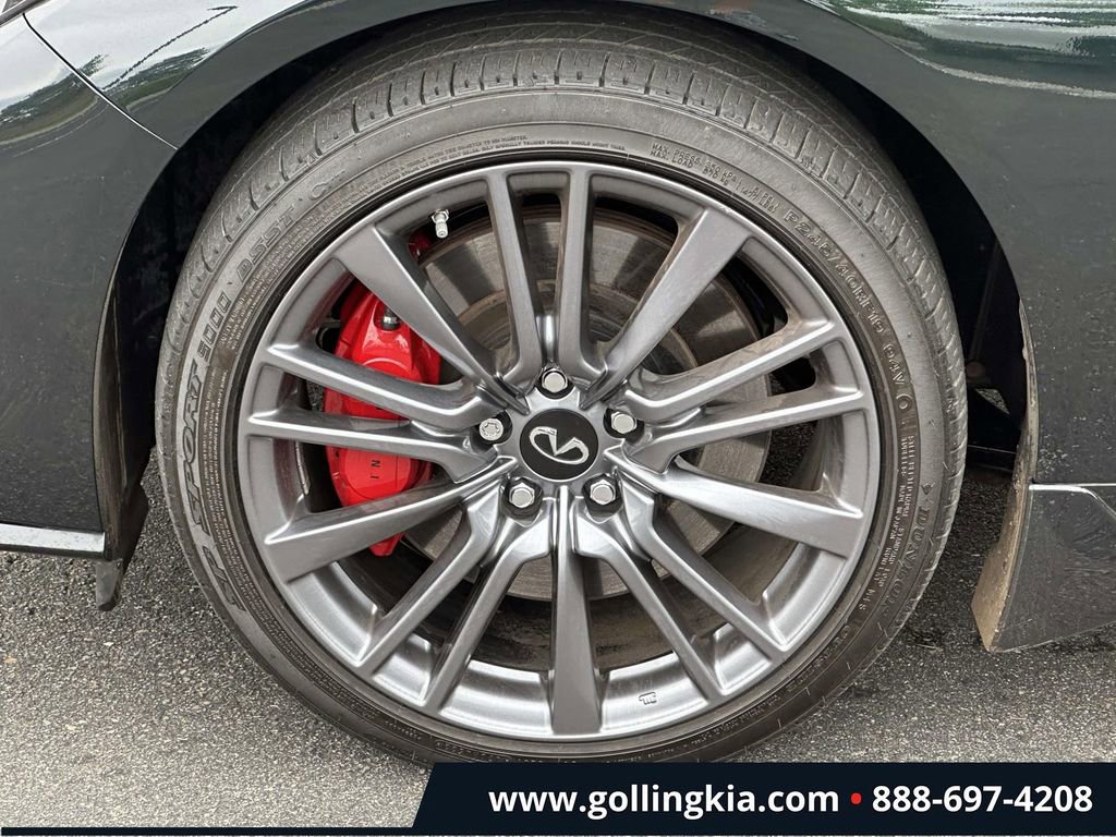 Used 2023 INFINITI Q50 Red Sport 400 w/ Black Opal Edition AWD/4WD image 7