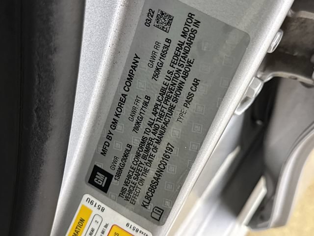 Certified 2022 Chevrolet Spark LS FWD image 26