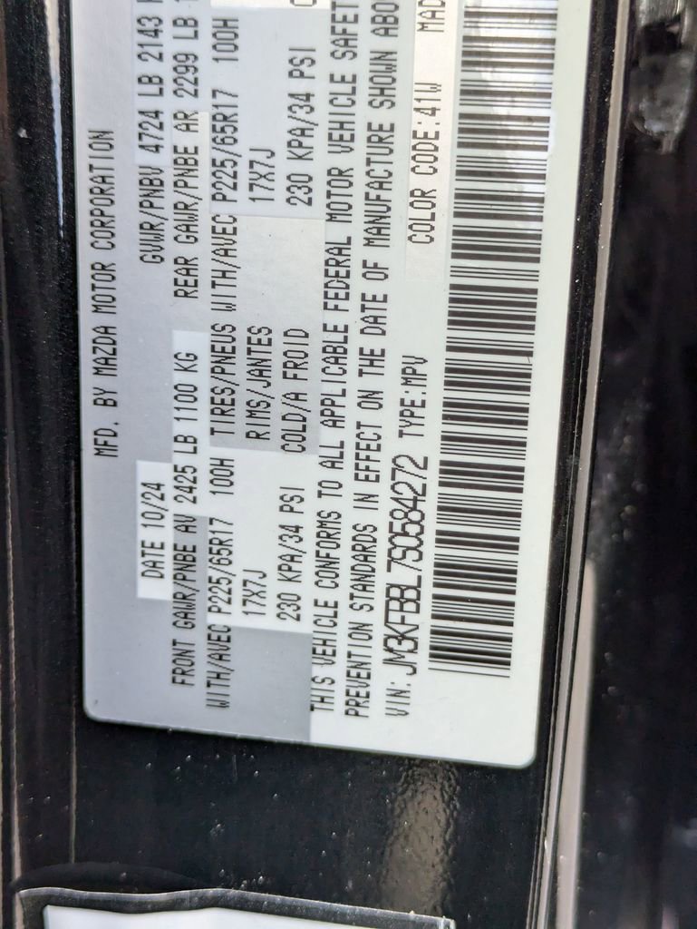 Used 2025 MAZDA CX-5 AWD 2.5 S w/ Select Package image 35