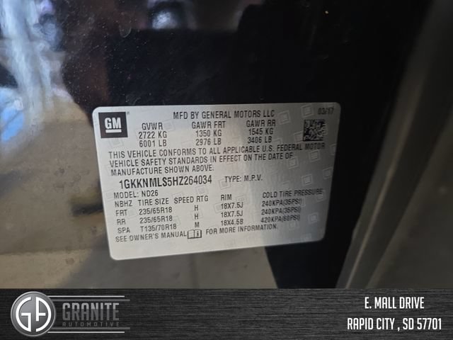 Used 2017 GMC Acadia SLT FWD image 30
