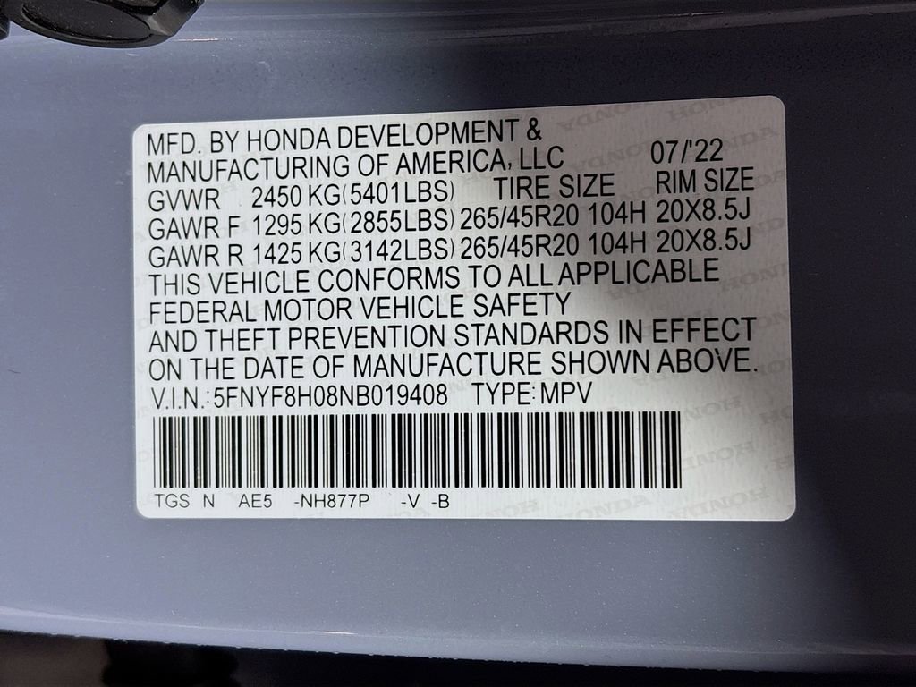 Used 2022 Honda Passport Elite image 35