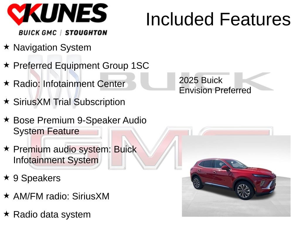 New 2025 Buick Envision Preferred image 2