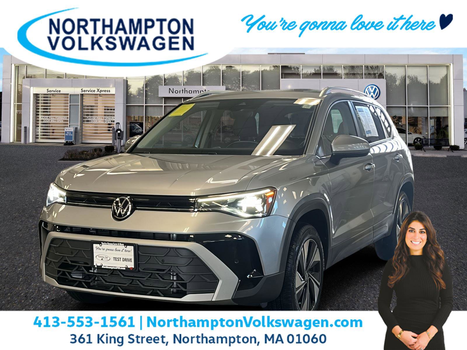 Used 2025 Volkswagen Taos SE image 1