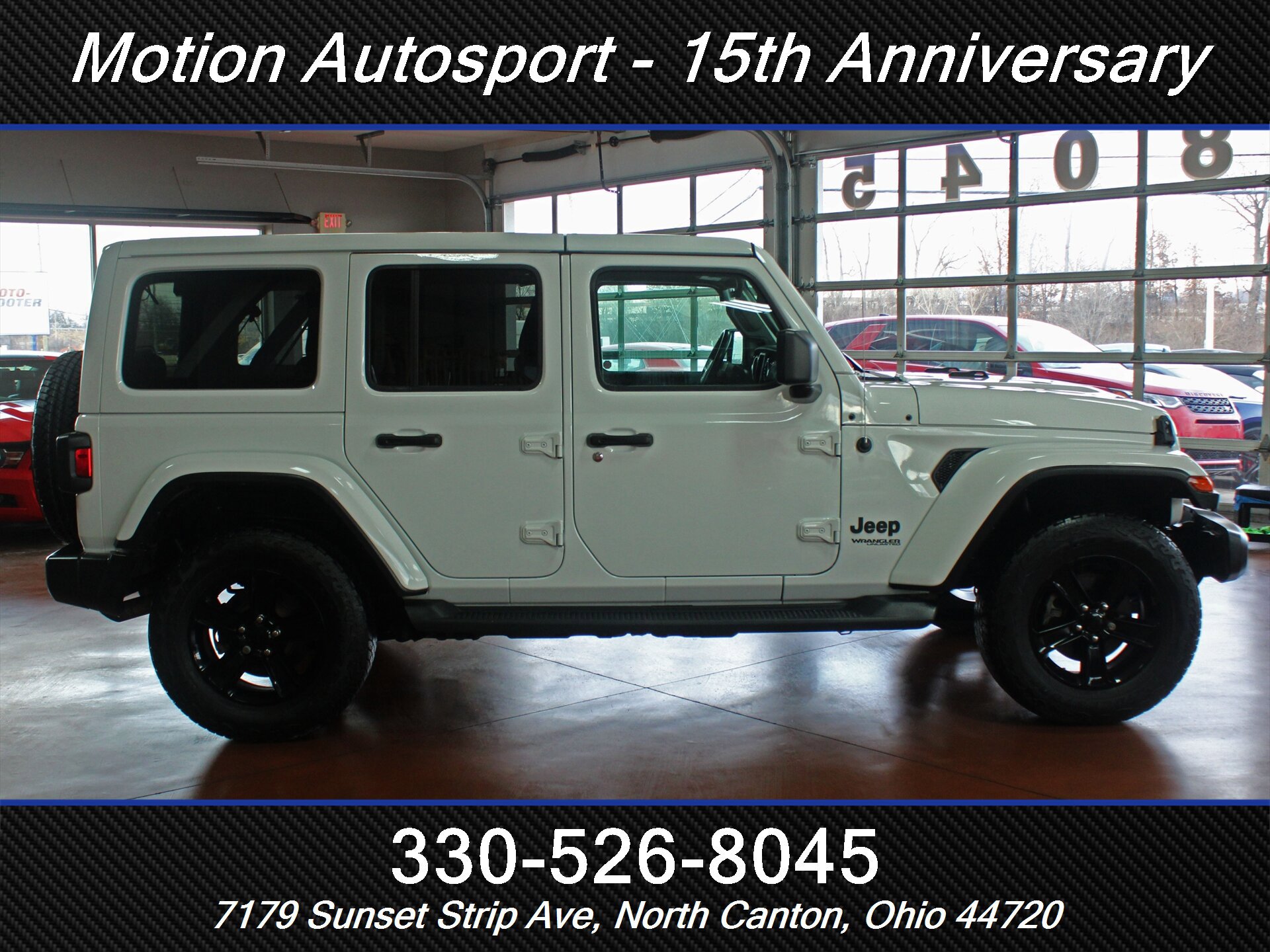 Used 2021 Jeep Wrangler Unlimited Sahara AWD/4WD image 15