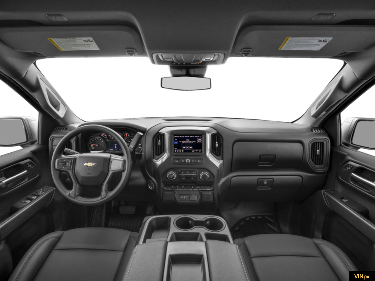 New 2026 Chevrolet Silverado 1500 Custom w/ Turbomax Blackout Package RWD image 4