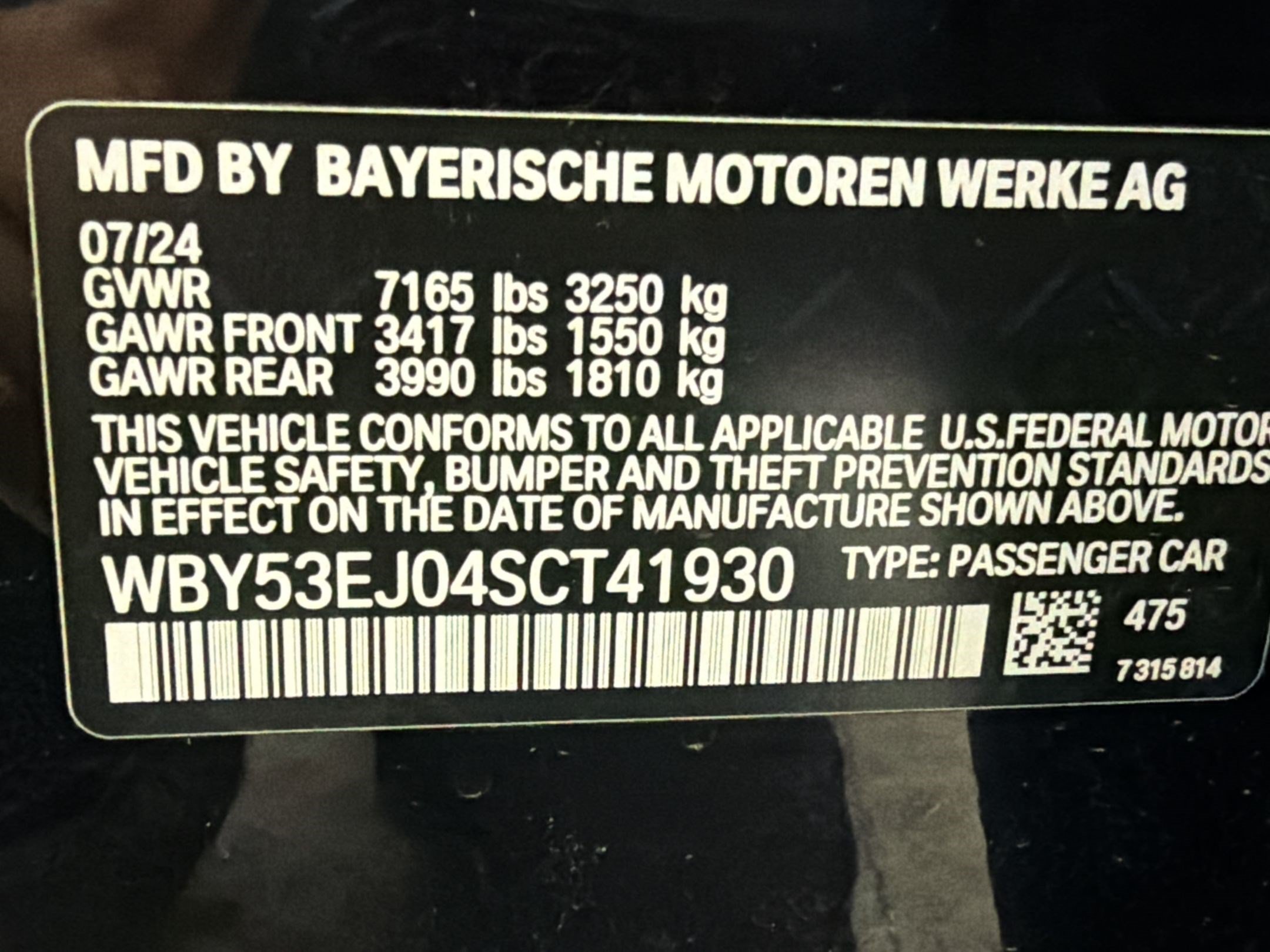 Used 2025 BMW i7 xDrive60 w/ Executive Package AWD/4WD image 25