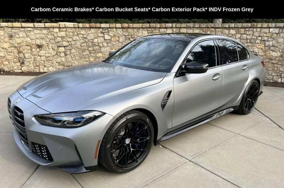 Used 2023 BMW M3 w/ M Carbon Exterior Package