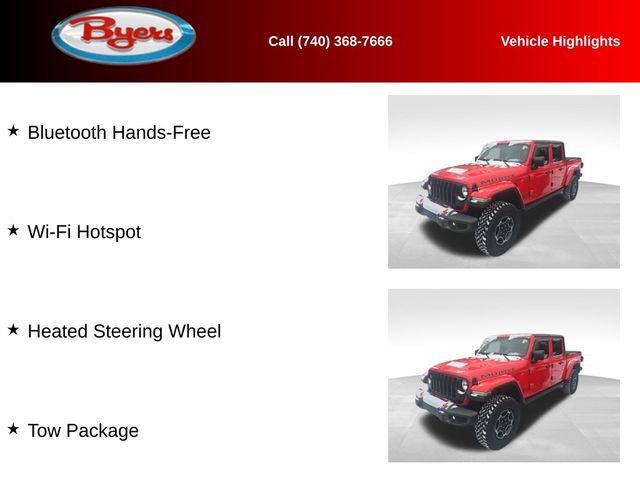 Used 2023 Jeep Gladiator Mojave w/ Cold Weather Group image 14