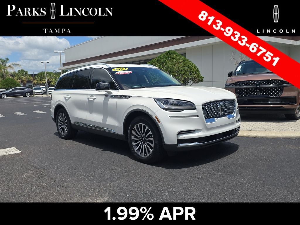 Certified 2022 Lincoln Aviator Reserve w/ Elements Package Plus