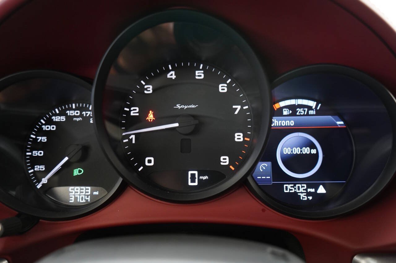 Used 2020 Porsche 718 Boxster Spyder RWD image 83