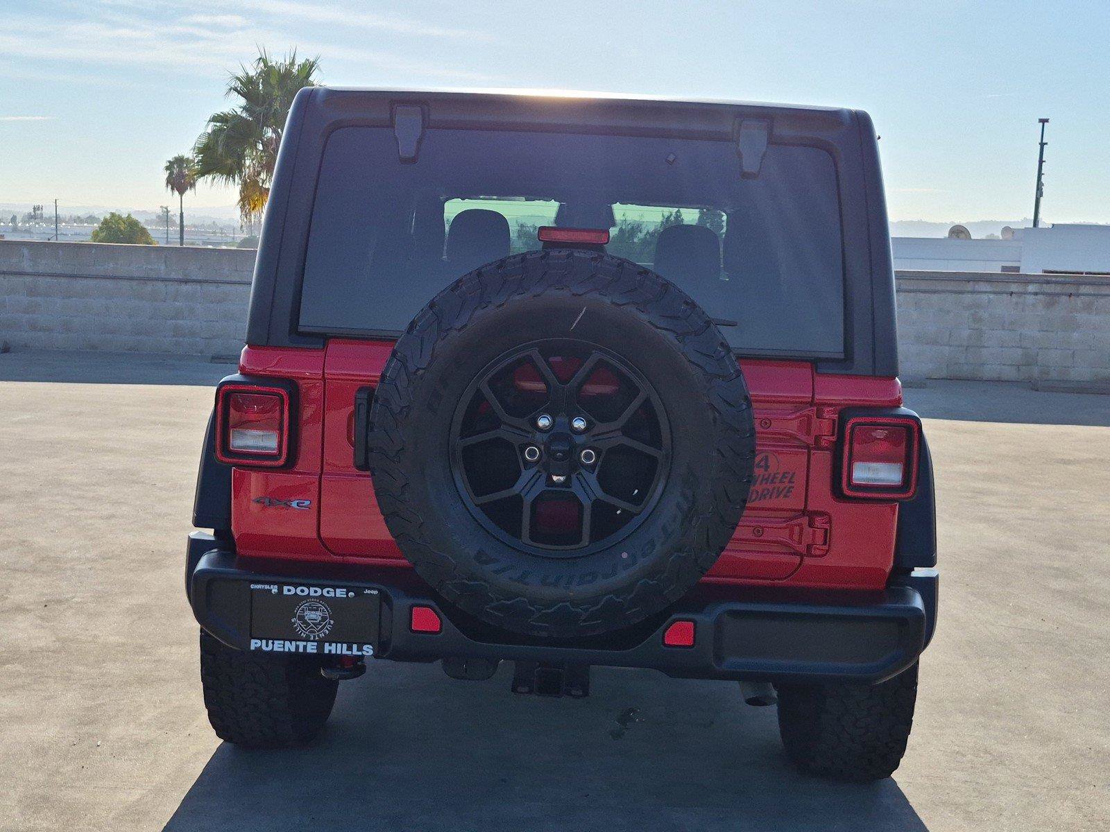 Certified 2025 Jeep Wrangler Unlimited Sport S 4xe AWD/4WD image 6