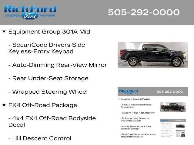 Certified 2023 Ford F150 XLT w/ Equipment Group 301A Mid AWD/4WD image 28