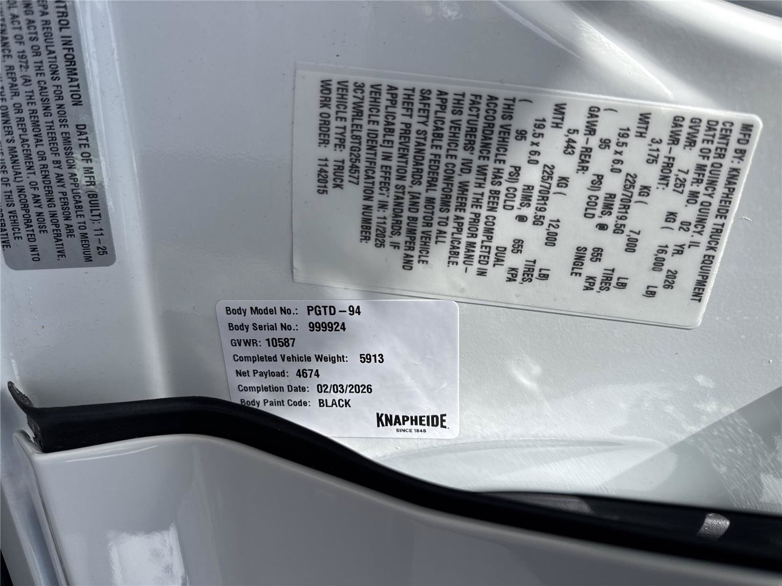 New 2026 RAM 4500 Tradesman AWD/4WD image 19