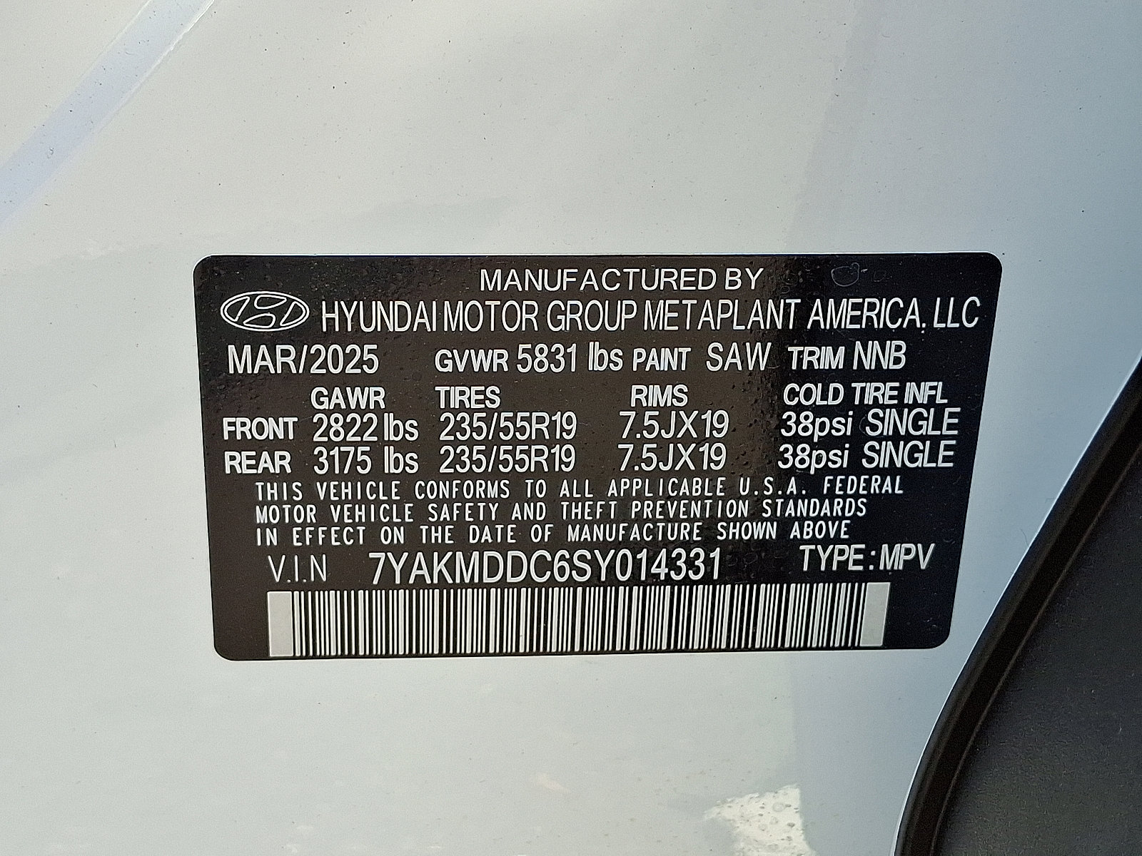 New 2025 Hyundai Ioniq 5 SE image 20