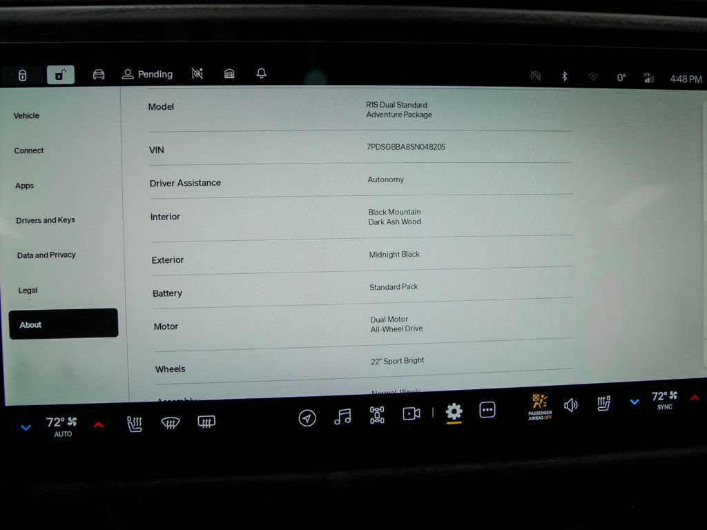 Used 2025 Rivian R1S Adventure AWD/4WD image 4