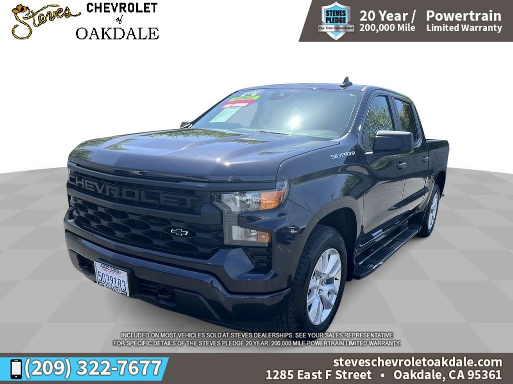 Certified 2022 Chevrolet Silverado 1500 Custom