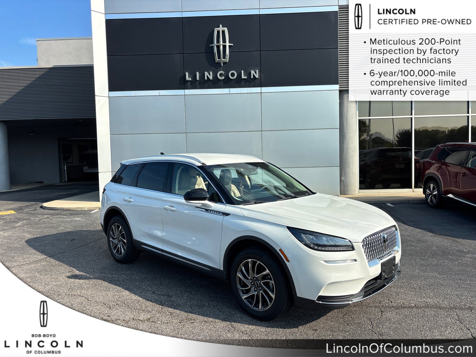 Certified 2022 Lincoln Corsair AWD w/ Equipment Group 101A