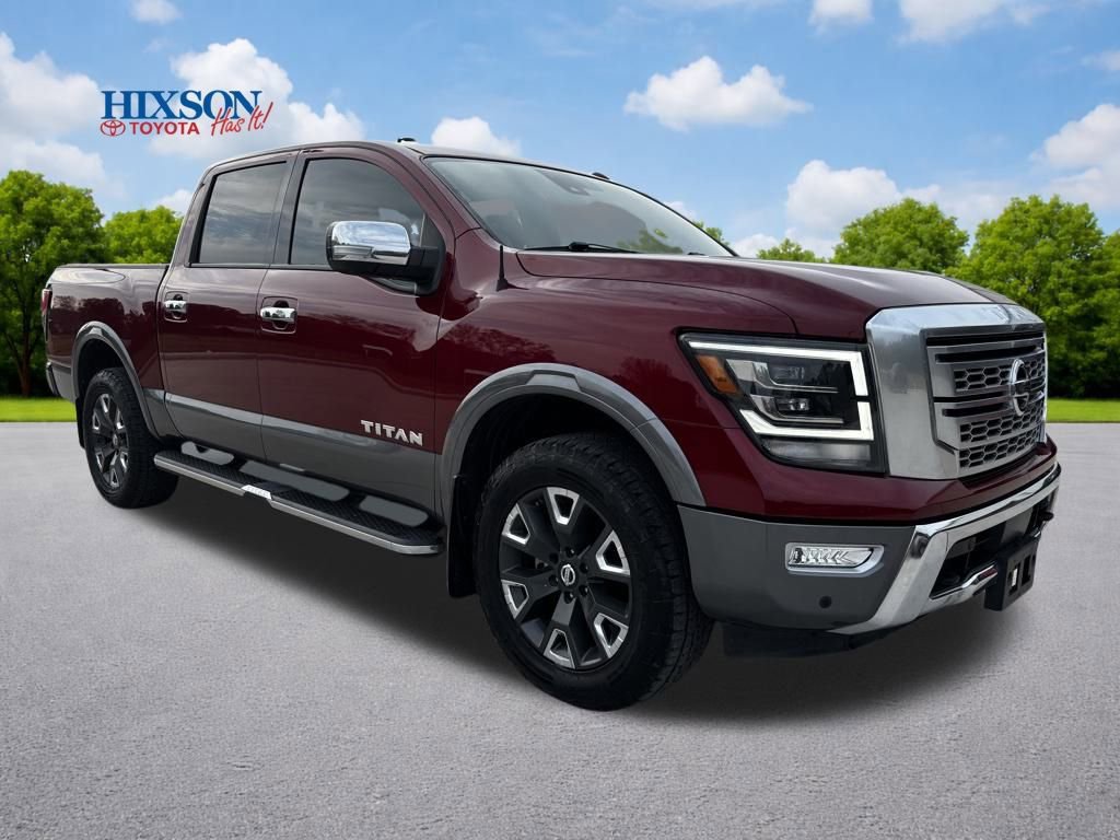 Used 2021 Nissan Titan Platinum Reserve w/ Moonroof Package 360° Tour