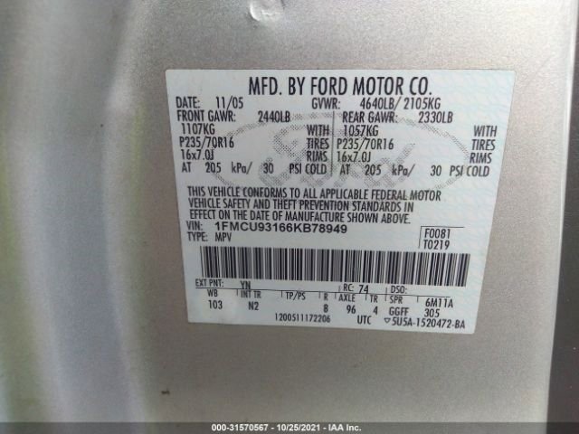 Used 2006 Ford Escape XLT image 19