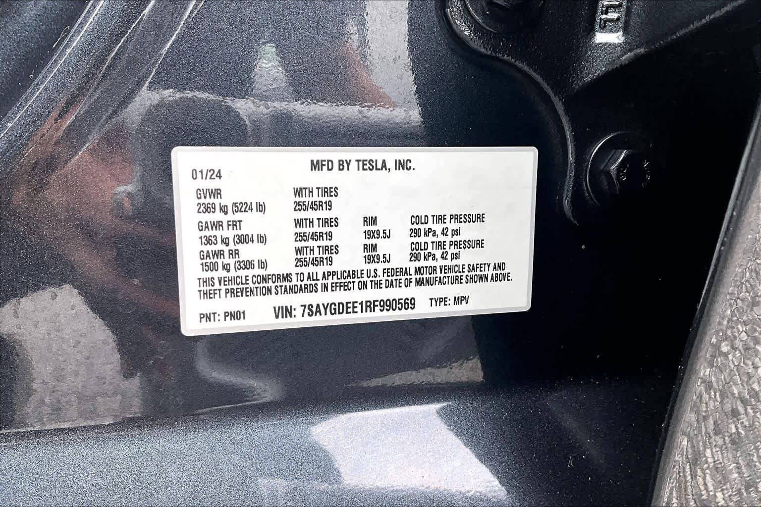 Used 2024 Tesla Model Y Long Range AWD/4WD image 29