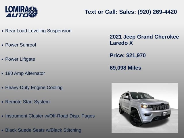 Used 2021 Jeep Grand Cherokee Altitude AWD/4WD image 39