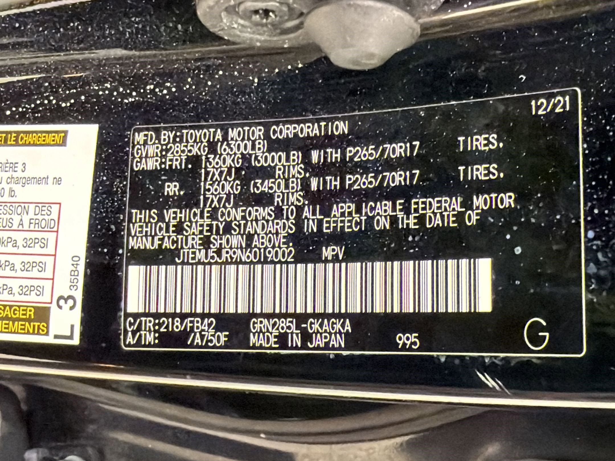 Used 2022 Toyota 4Runner SR5 AWD/4WD image 20