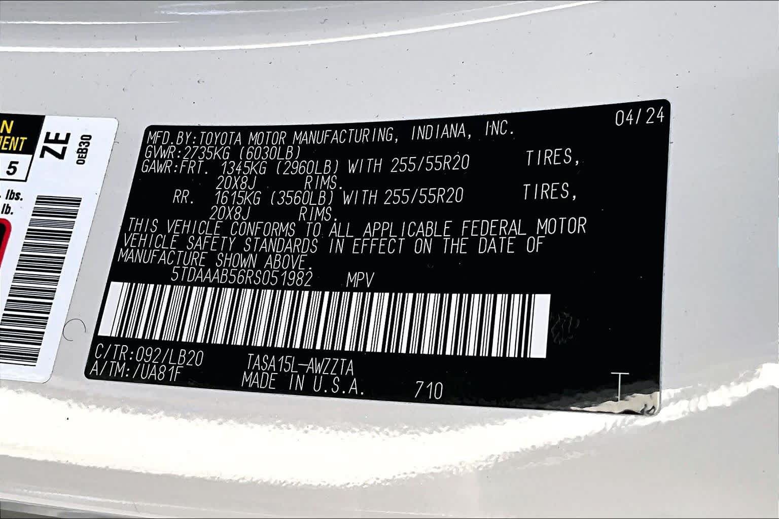Used 2024 Toyota Grand Highlander AWD image 33