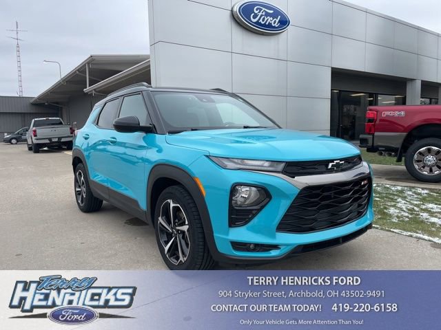 Used 2021 Chevrolet TrailBlazer RS w/ Technology Package