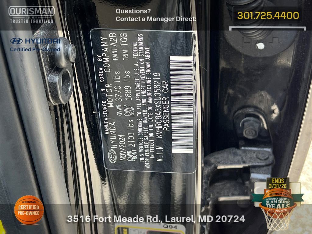 Certified 2025 Hyundai Venue SEL image 24