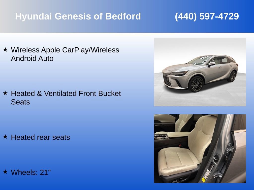 Used 2024 Lexus RX 350 AWD w/ Convenience Package image 21