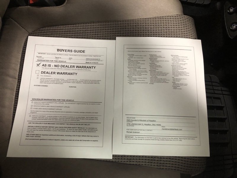 Used 2019 Hyundai Santa Fe SEL image 31