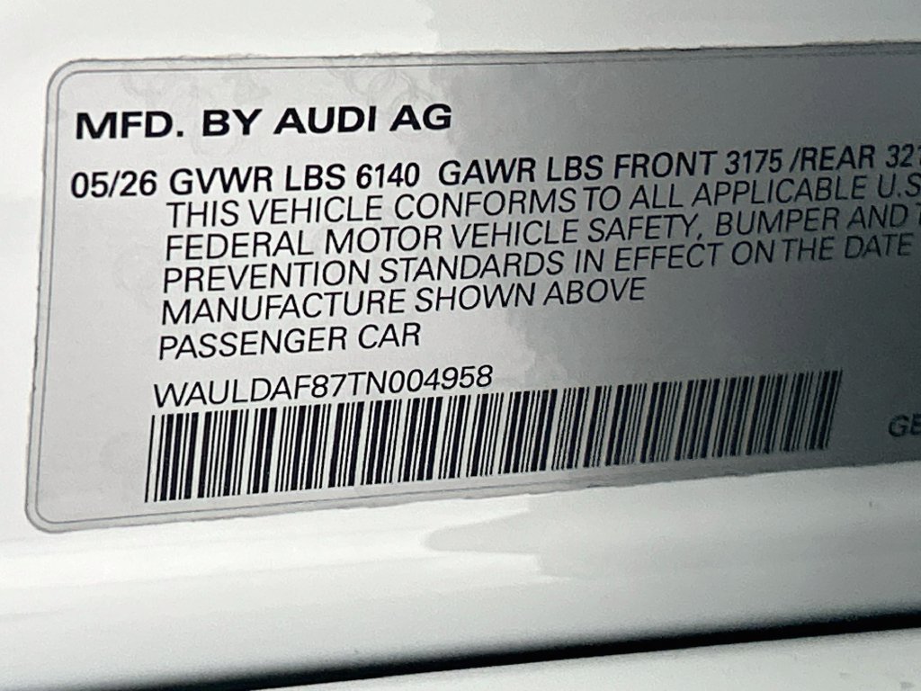 New 2026 Audi A8 L 3.0T AWD/4WD image 34