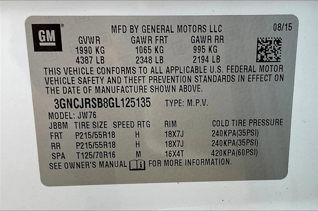 Used 2016 Chevrolet Trax LTZ image 31