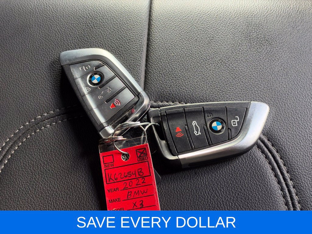 Used 2022 BMW X3 sDrive30i RWD image 24