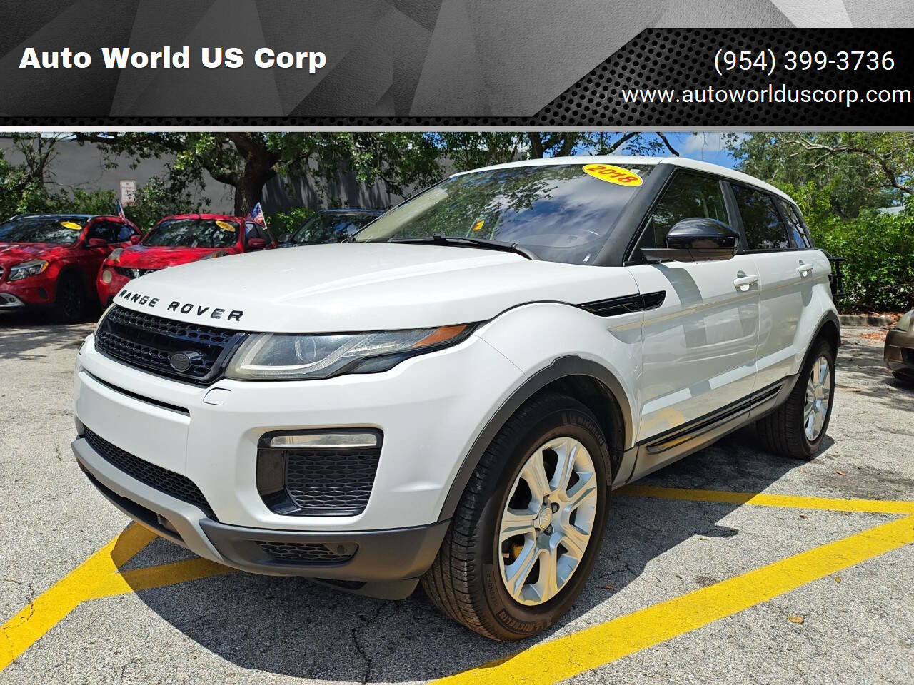 Used 2018 Land Rover Range Rover Evoque SE
