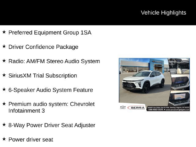 Used 2025 Chevrolet Trax ACTIV w/ Driver Confidence Package FWD image 4