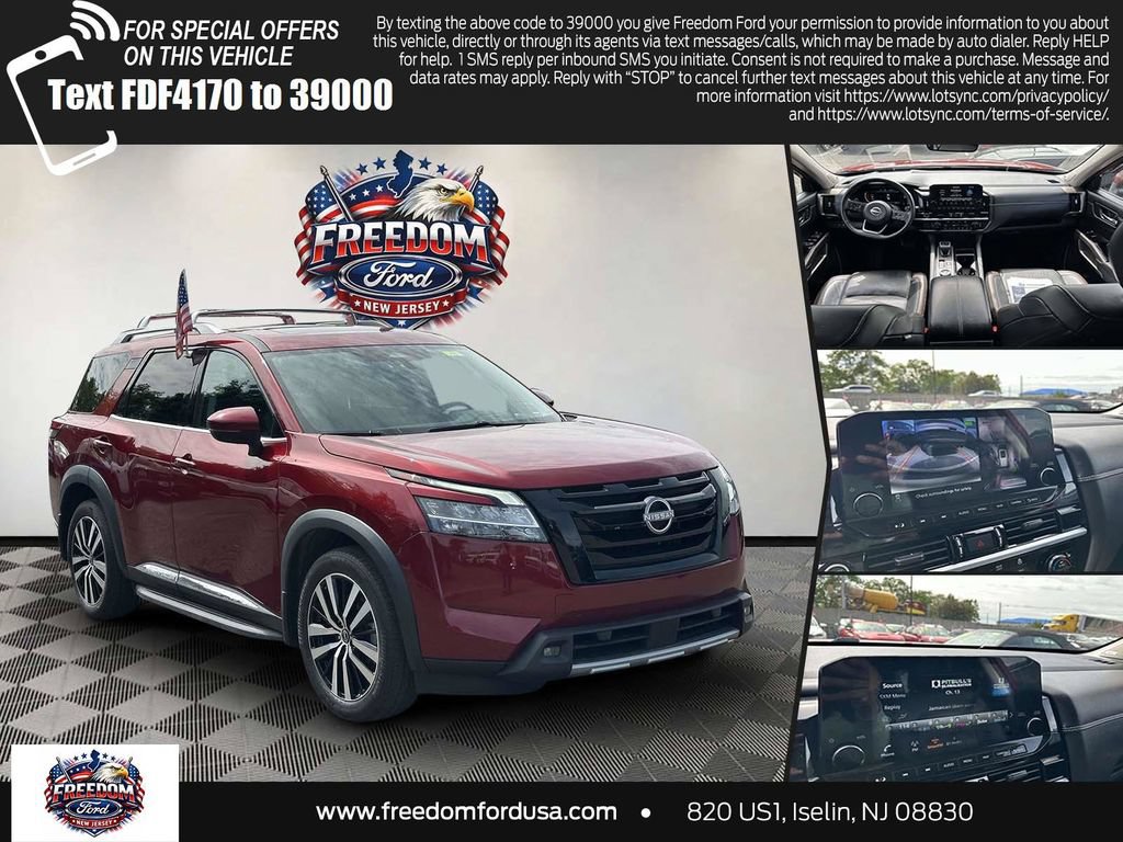 Used 2023 Nissan Pathfinder Platinum w/ Lighting Package (N93)