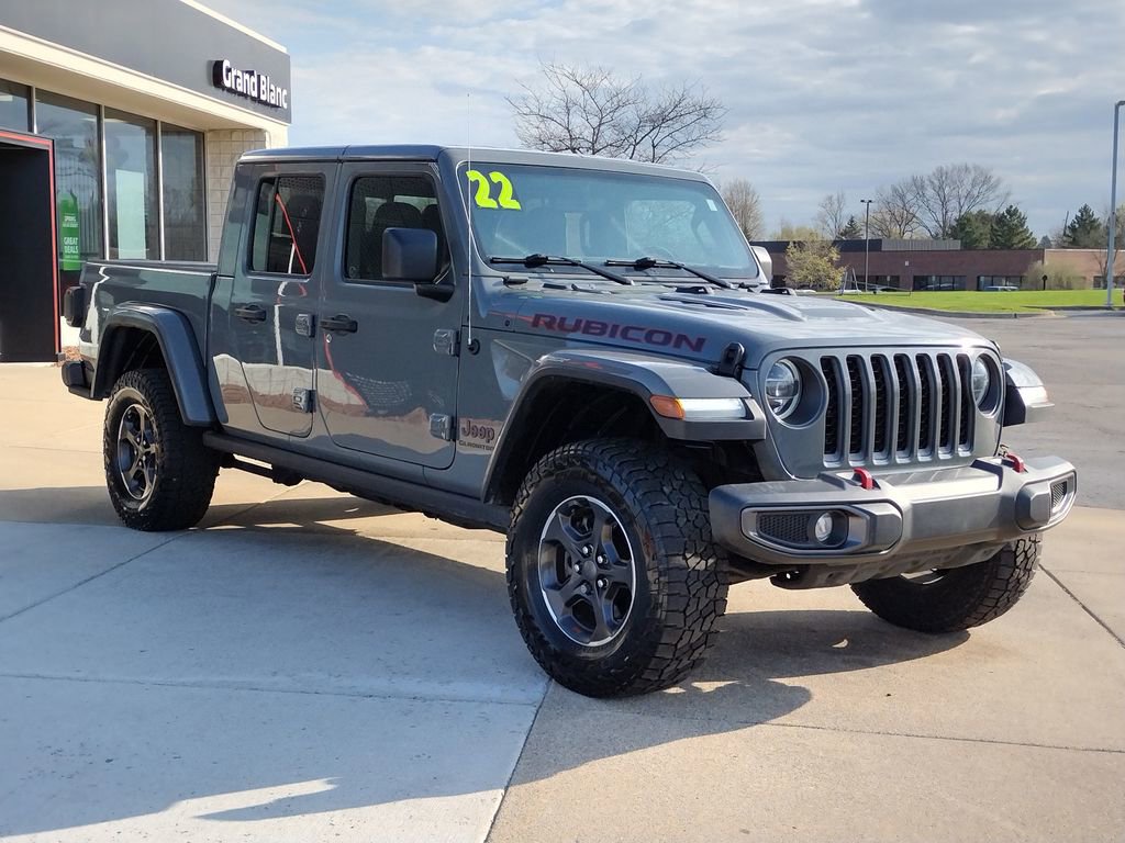 Used 2022 Jeep Gladiator Rubicon w/ LED Lighting Group AWD/4WD image 16