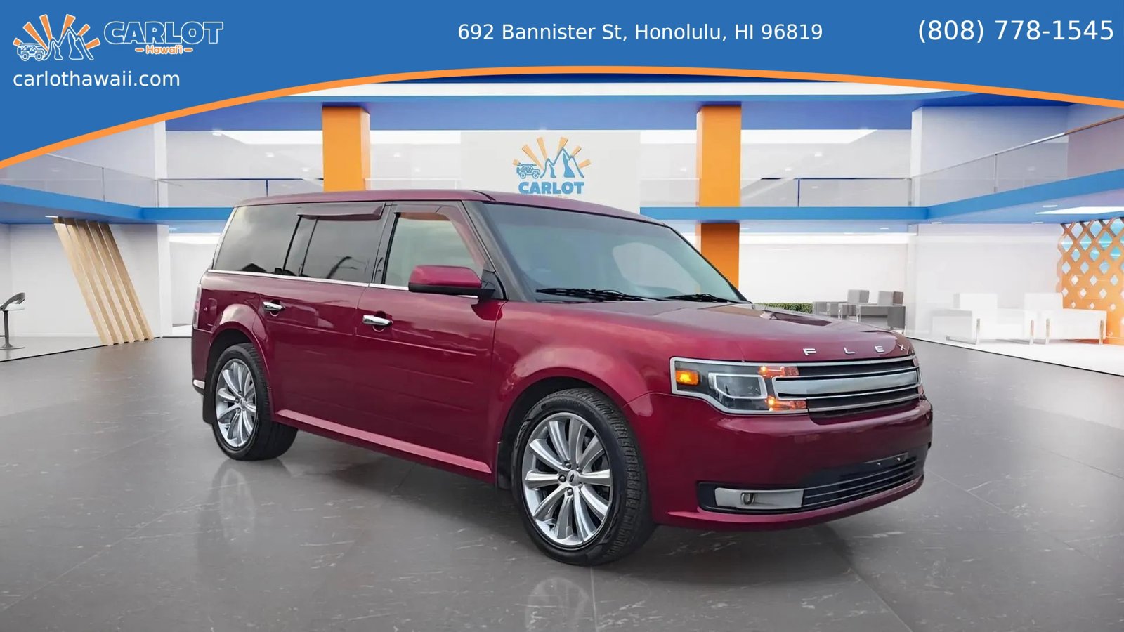 Used 2014 Ford Flex Limited w/ Equipment Group 302A AWD/4WD image 3