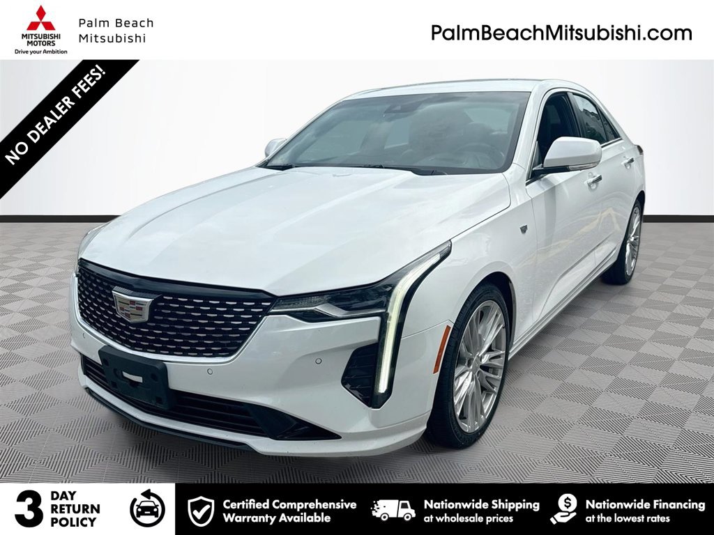 Used 2024 Cadillac CT4 Premium Luxury w/ Climate Package RWD image 1