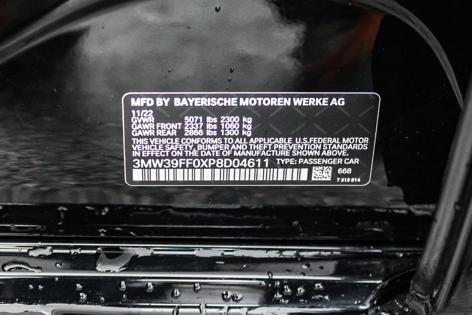 Certified 2023 BMW 330e w/ Driving Assistance Package image 36