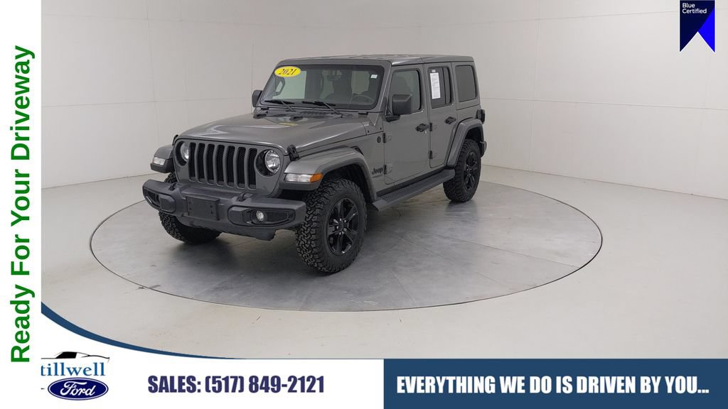 Used 2021 Jeep Wrangler Unlimited Sahara